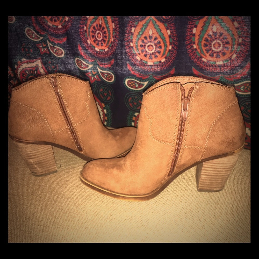 Lucky Brand booties, minimally worn.